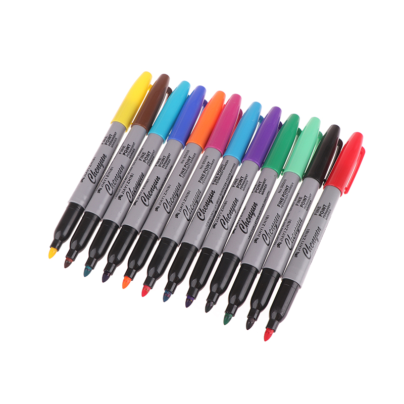 Transfer Pen Ink - 【6/12 قطعة من أقلام تحديد البشرة