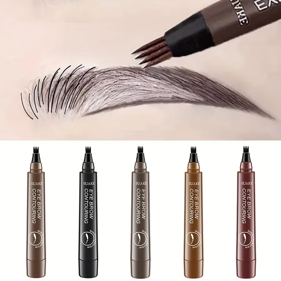 قلم حواجب مقاوم للماء بأربعة ر - مراجعة Transfer Pen Ink وسعره