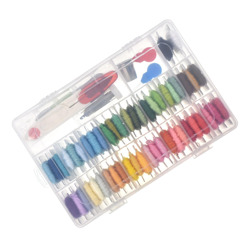 مجموعة تطريز متنوعة للمبتدئين  - مراجعة Embroidery Kit وسعره