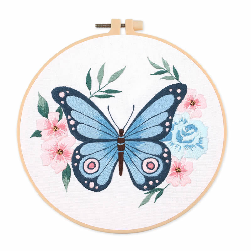 قطعة واحدة 20×20 سم (7.87 بوصة - مراجعة Embroidery Kit وسعره