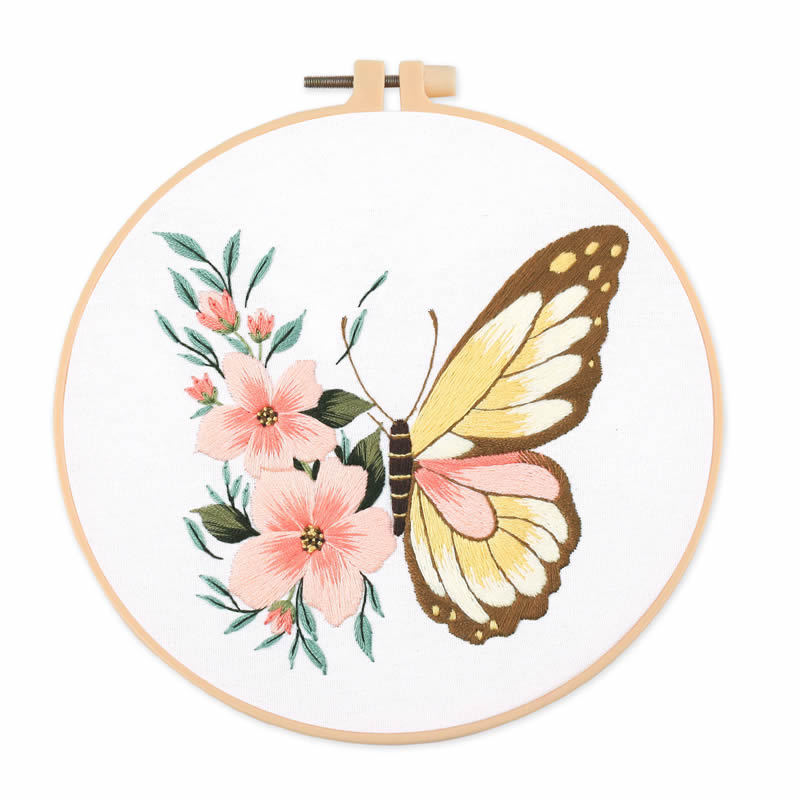 قطعة واحدة 20×20 سم (7.87 بوصة - مراجعة Embroidery Kit وسعره
