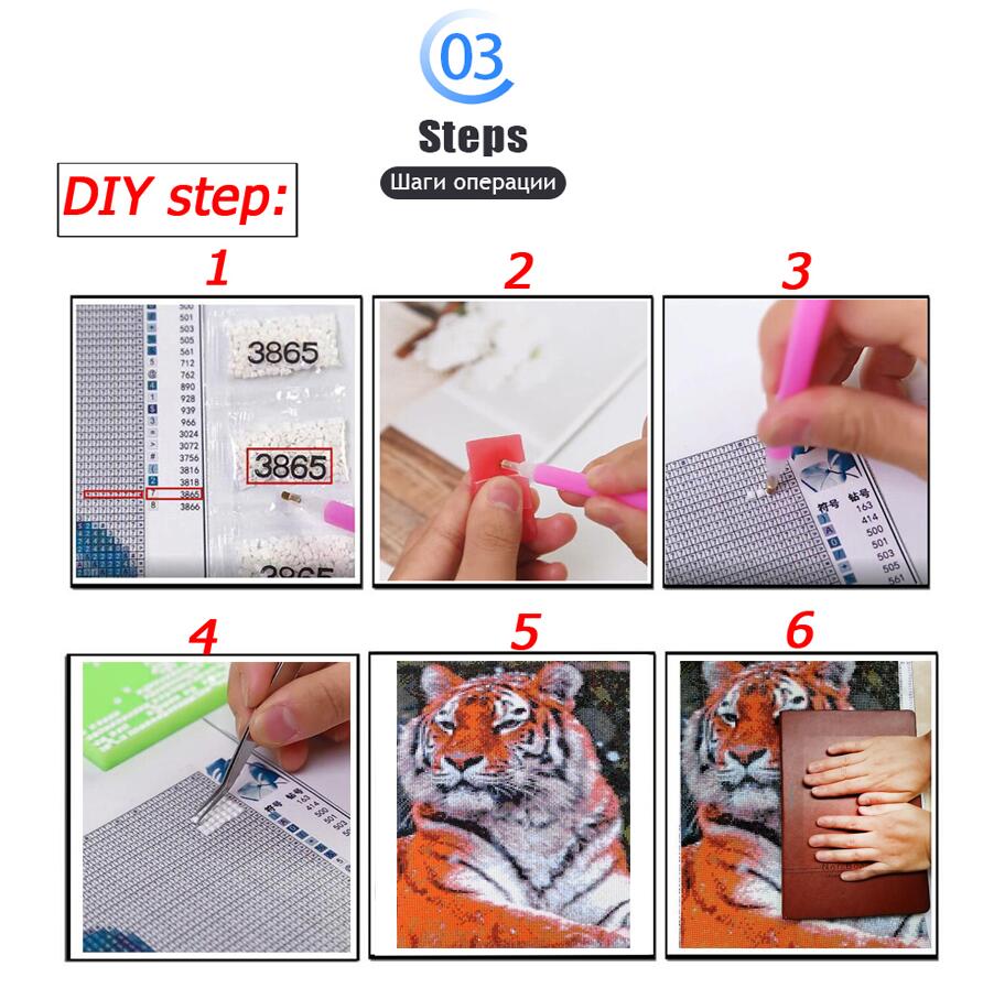 5D DIY الماس التطريز الحديثة أ - مراجعة Embroidery Running Stitch وسعره