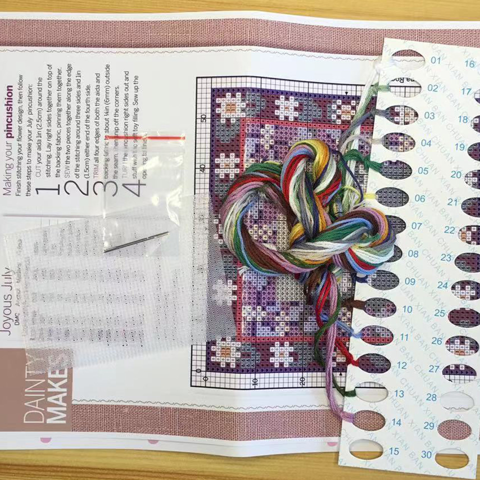 ZC184 عبر الابره مجموعات عبر ا - مراجعة Embroidery Tas وسعره
