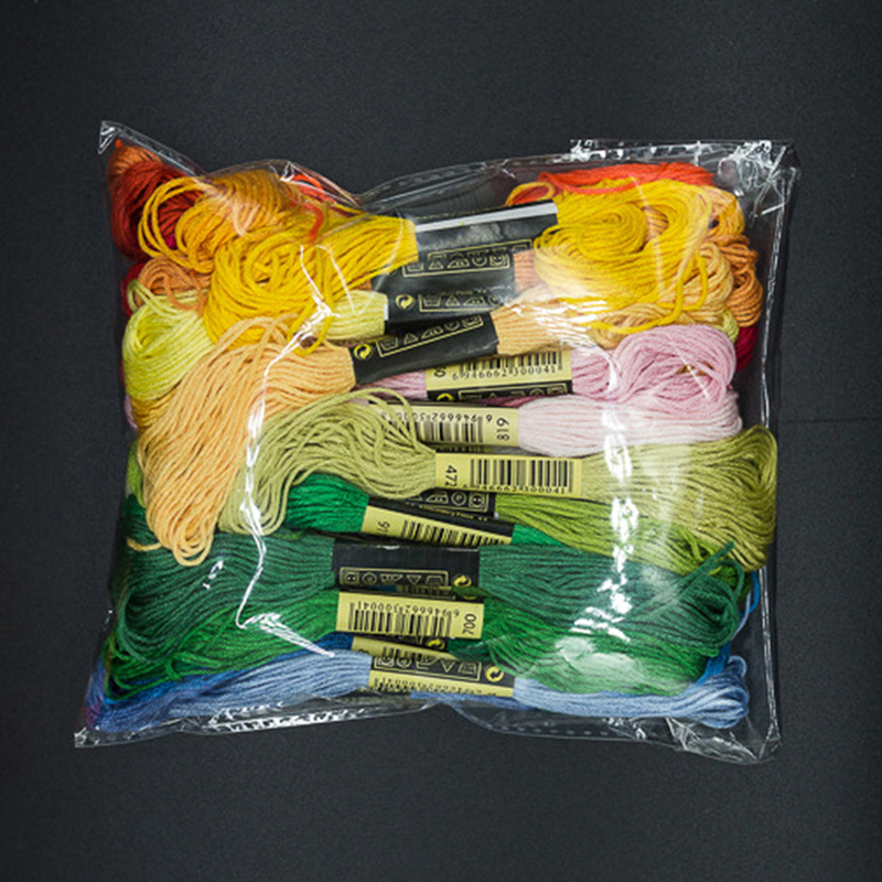خيوط قطنية متعددة الألوان C 24 - مراجعة Embroidery Kit وسعره