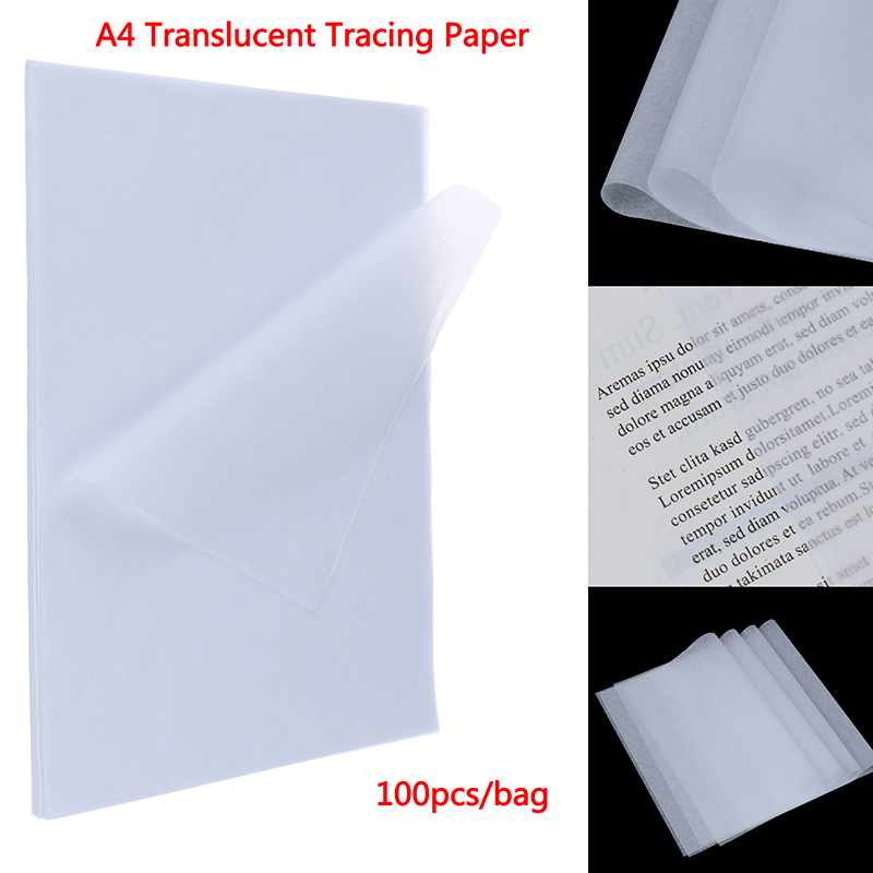 100/500 قطعة من ورق التتبع الش - مراجعة Transfer Pen Ink وسعره