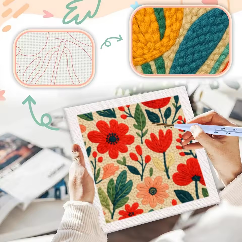 مجموعة أدوات التطريز بالإبرة م - مراجعة Embroidery Ideas For Bags وسعره